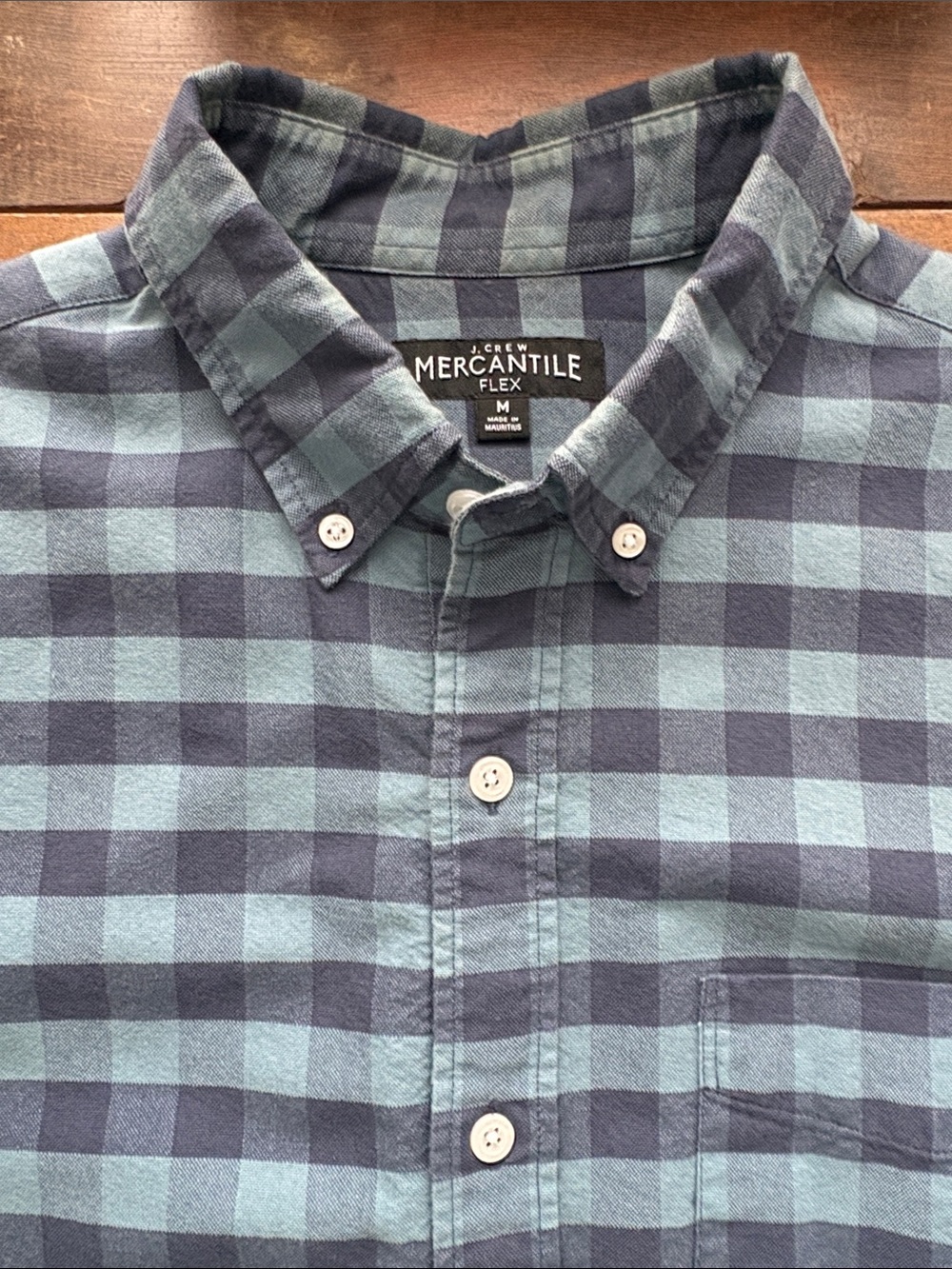 J. Crew Plaid Button-Down Shirt